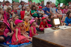 Dětské publikum divadelního představení