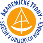barevné kulaté logo Akademické týdny Sněžné v Orlických horách