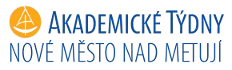 barevný logotyp Akademické týdny Nové Město nad Metují